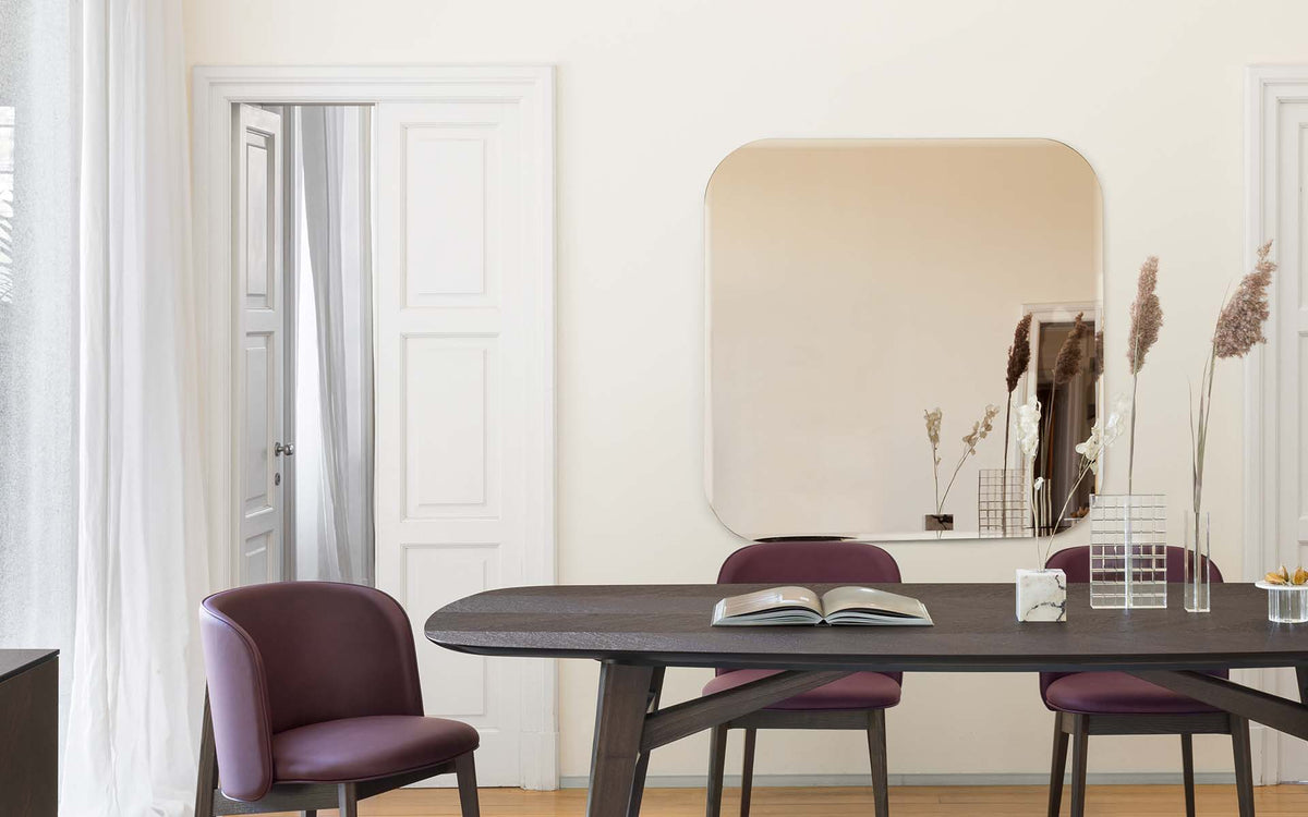 Calligaris Bevel CS5139-Q mirror, room setting