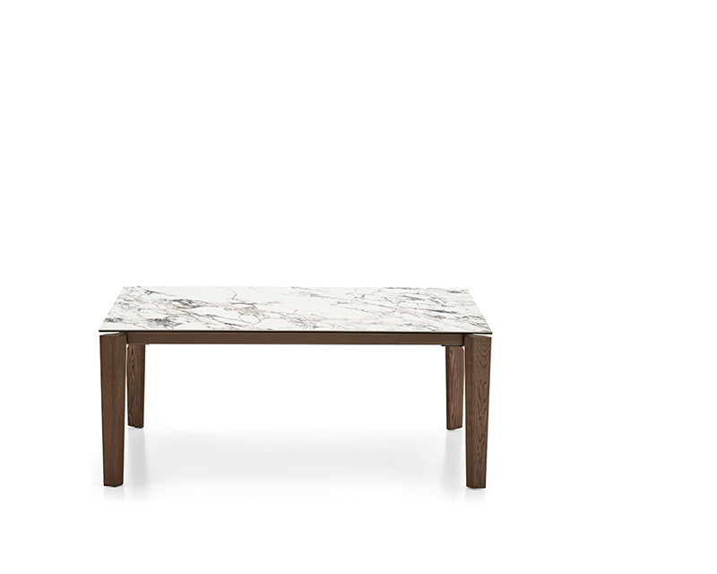 Calligaris Dogma CS4149-R 180 extendable dining table, detail view
