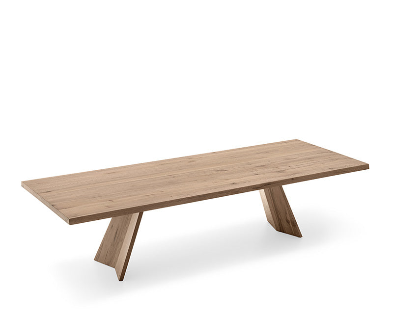 Calligaris Icaro CS4115-FRW 200 dining table, detail view