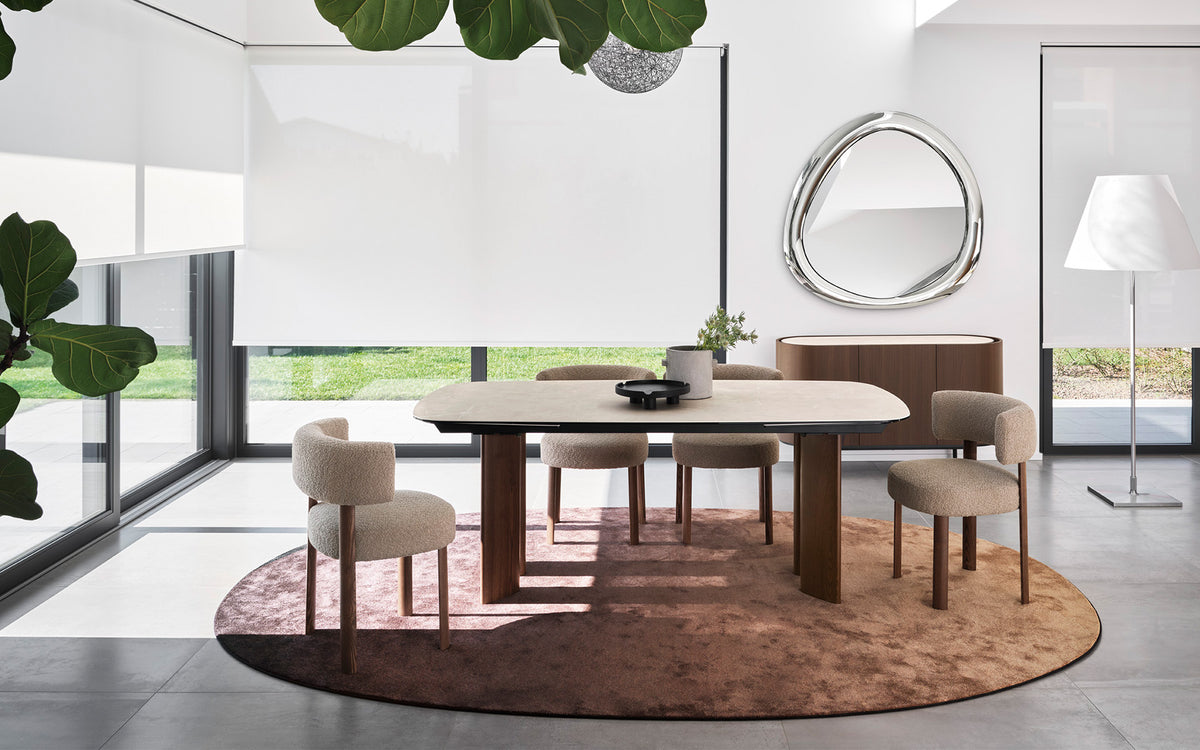Calligaris Sandy CS4156-S 165 extendable dining table, room setting