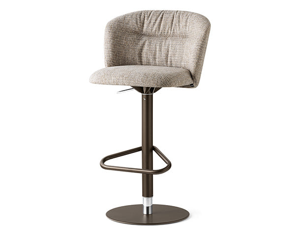 Calligaris Sweel CS2229 swivel bar stool, detail view