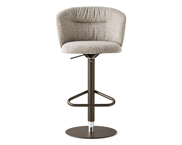 Calligaris Sweel CS2229 swivel bar stool, detail view