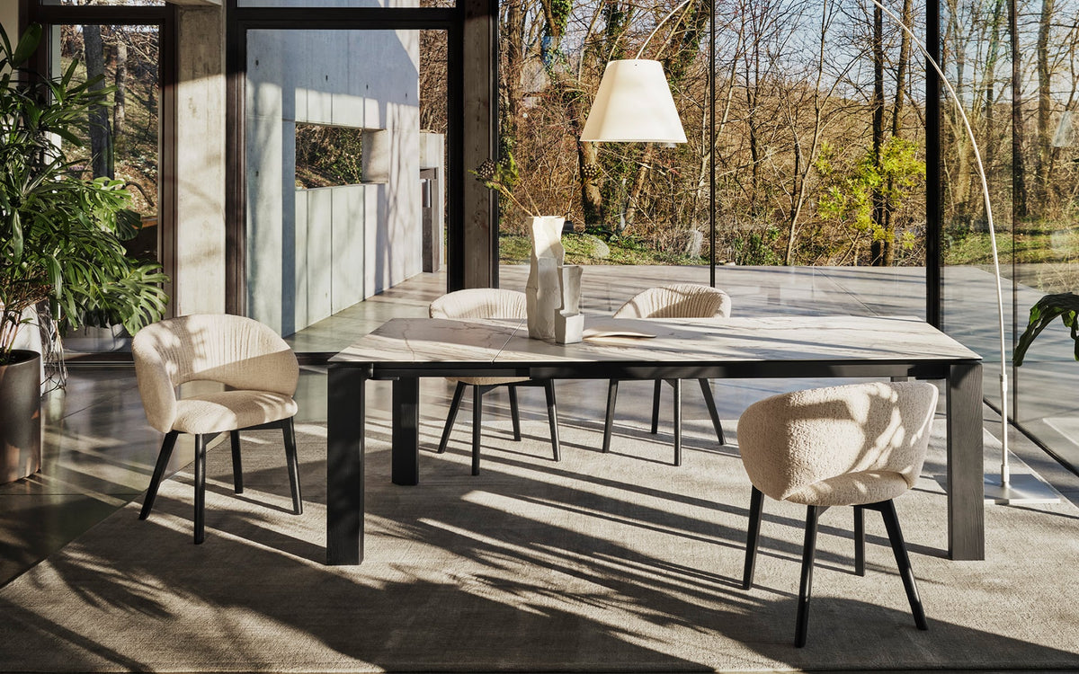 Calligaris Omnia CS4058-R 180 extendable dining table, room setting
