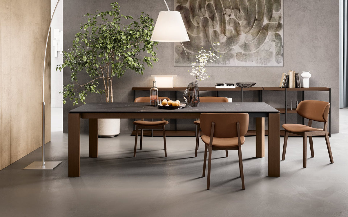 Calligaris Omnia CS4058-R 180 extendable dining table, room setting