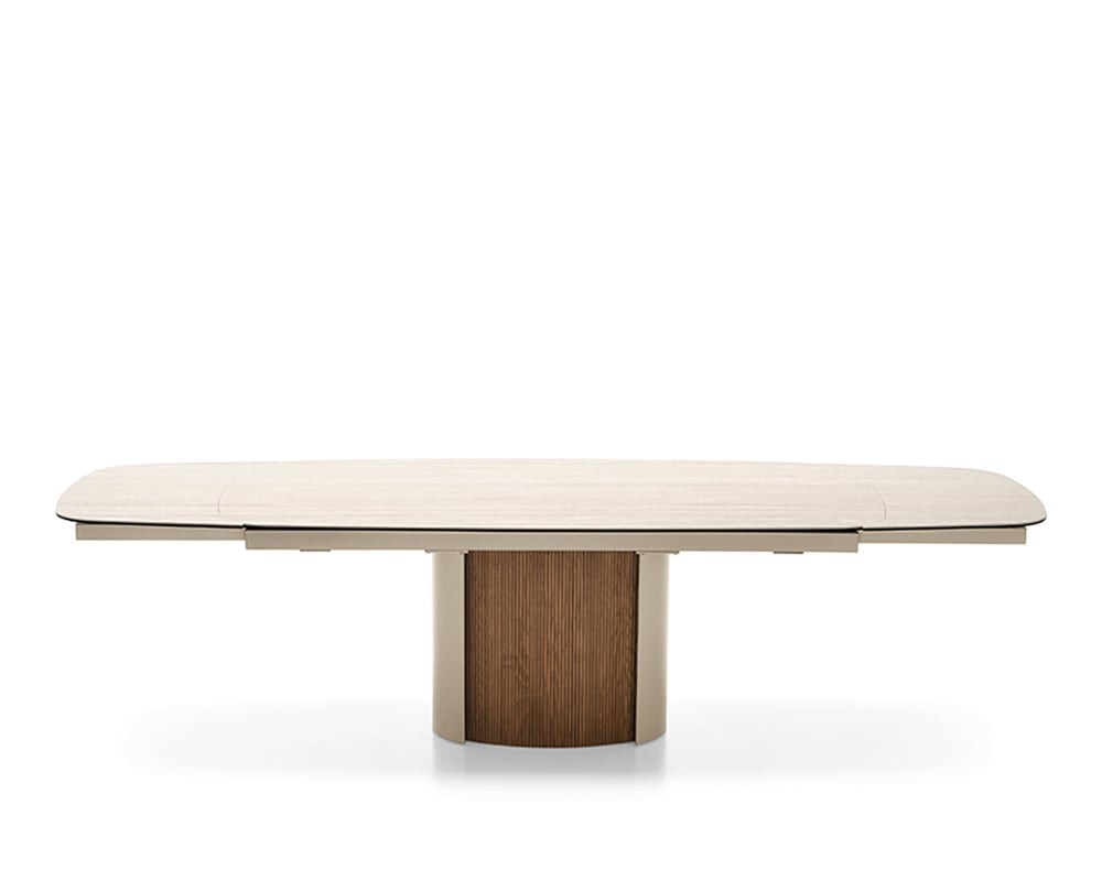 Calligaris Yoroi CS4150-S 200 extendable dining table, detail view