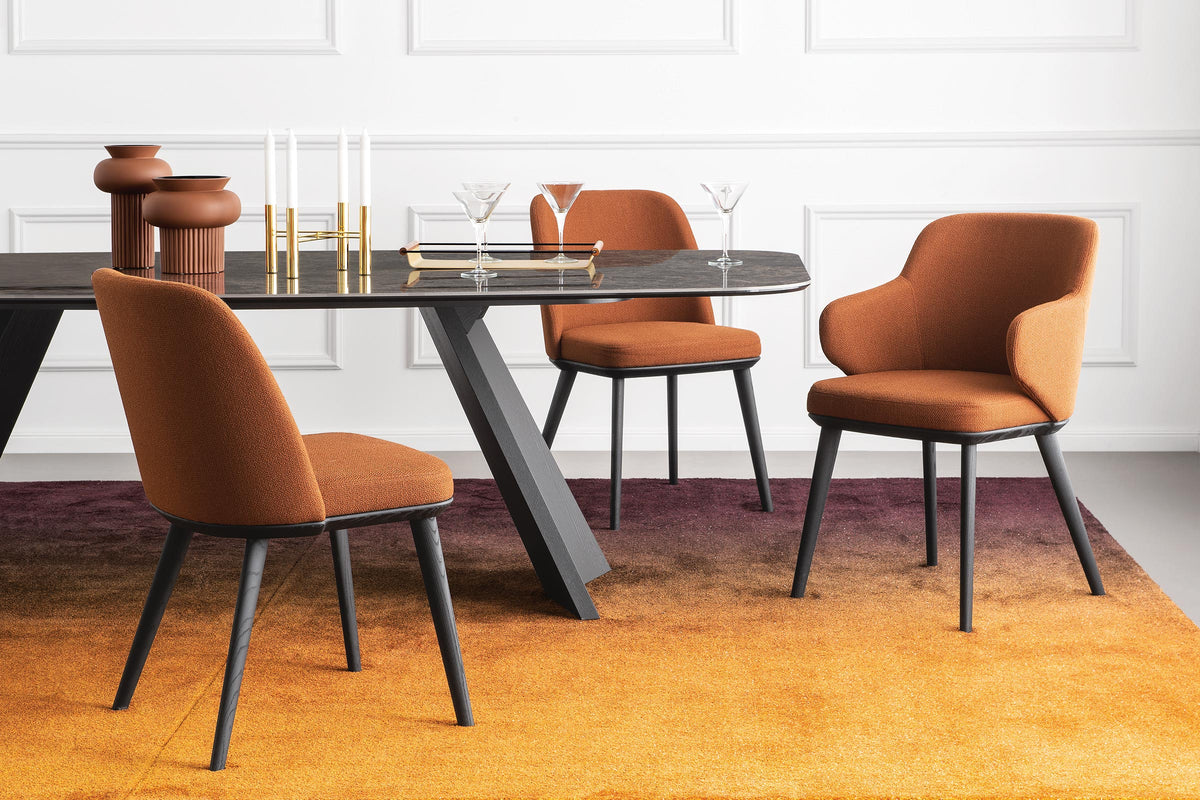 Calligaris Foyer CS1889 dining armchair, room setting