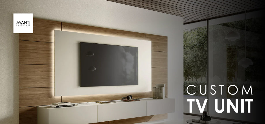 How to Match a Custom TV Unit With Your Interior Design