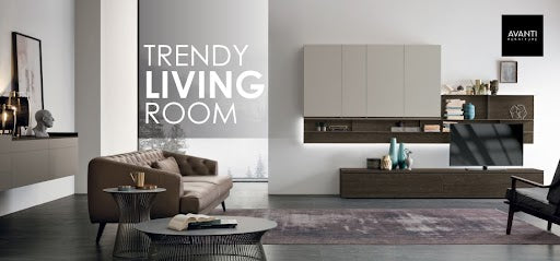 trendy living room furniture