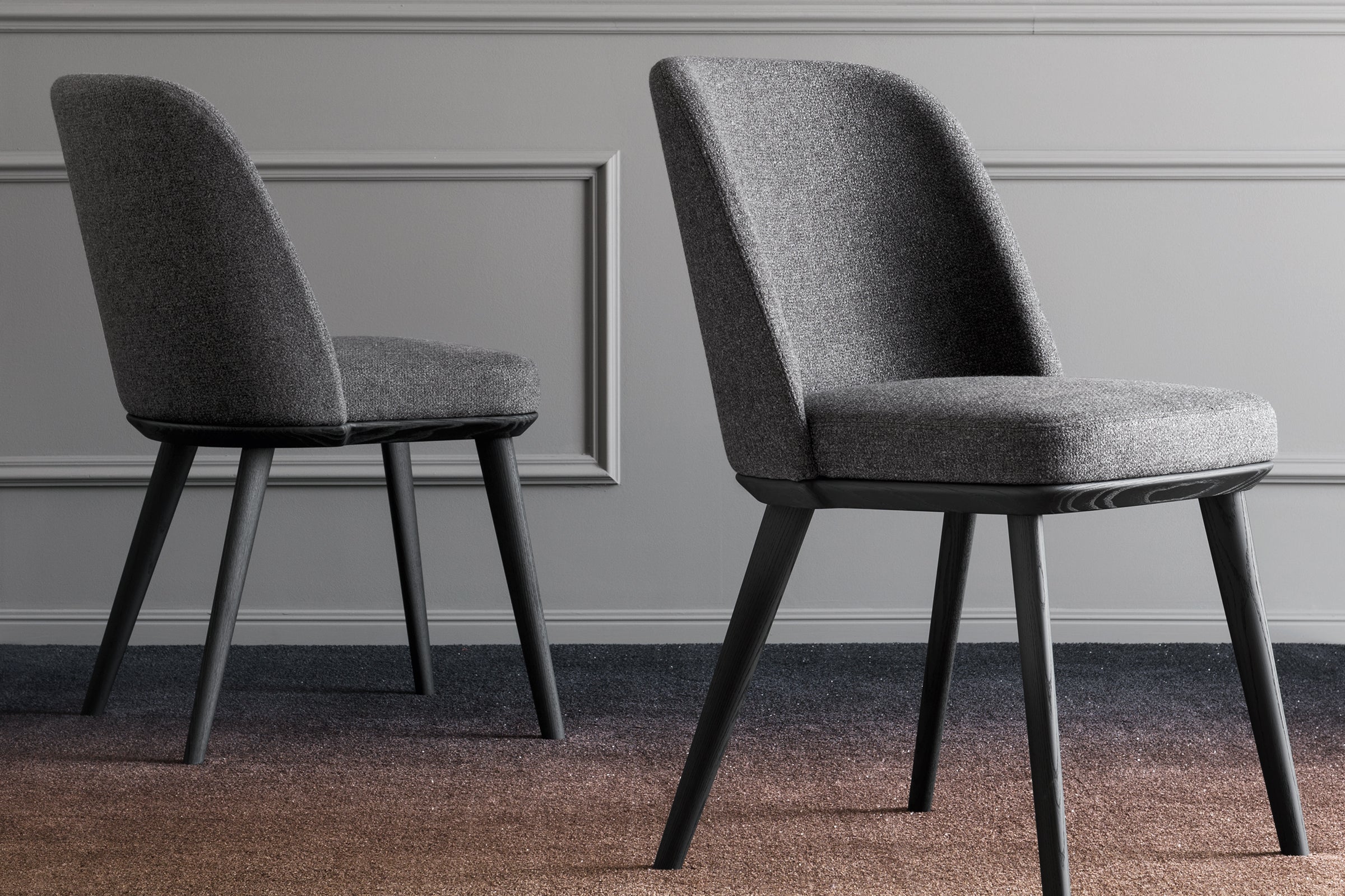 Calligaris Foyer CS1888 dining chair, room setting