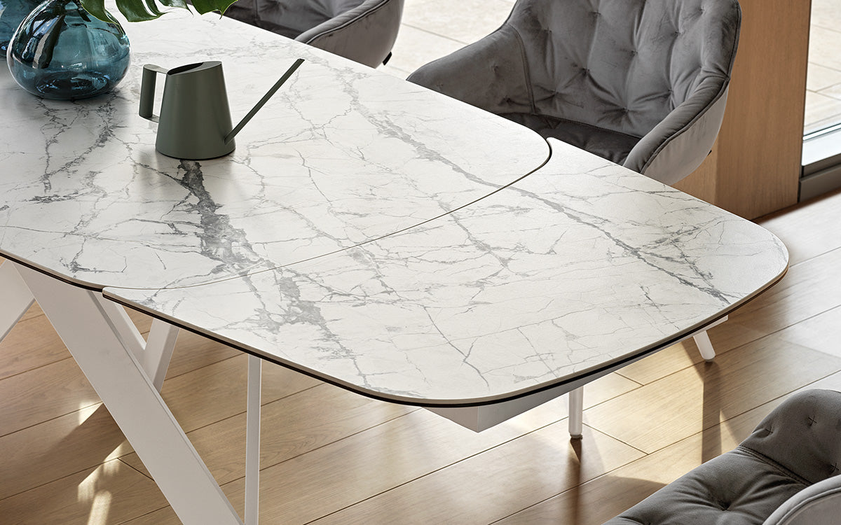 Calligaris Cartesio CS4111-S 165 extendable dining table, room setting