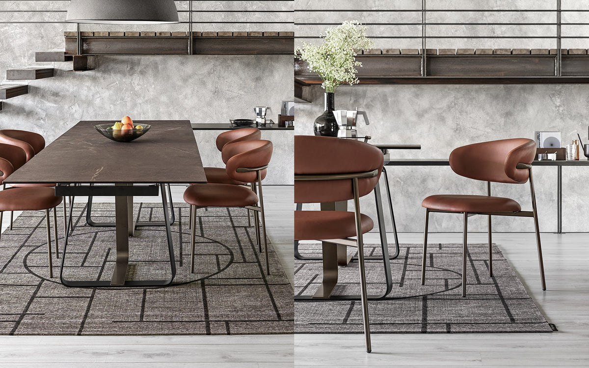 Calligaris Oleandro CS2031 dining chair, room setting