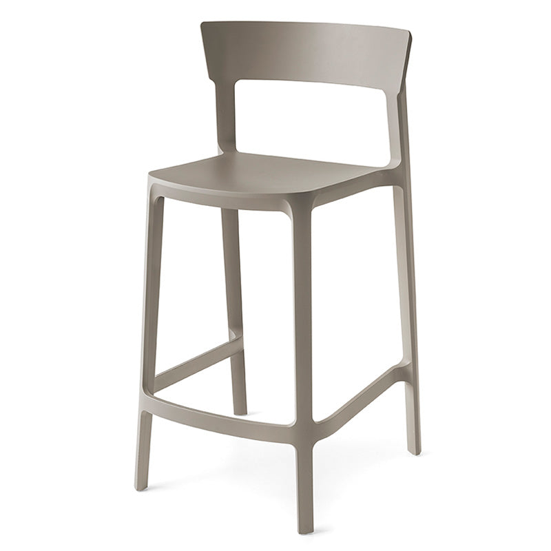 Calligaris Skin CS1843 counter stool, detail view