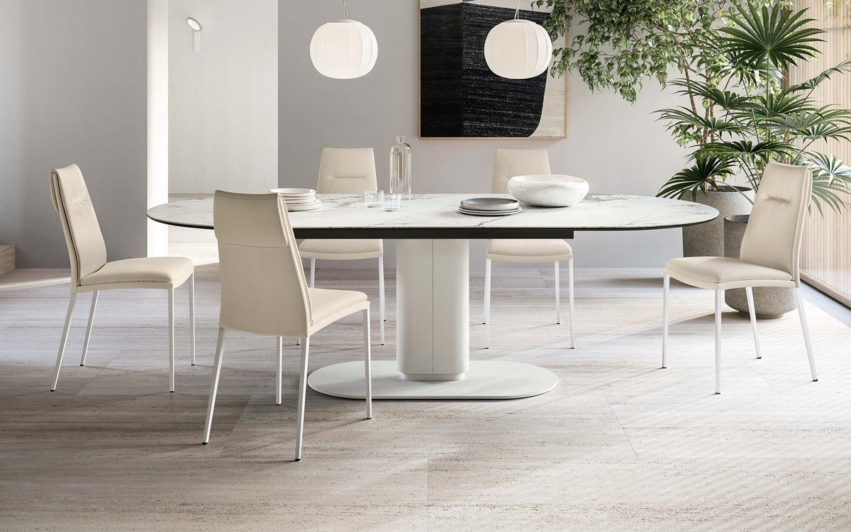 Calligaris Carmen CS2052 dining chair, room setting