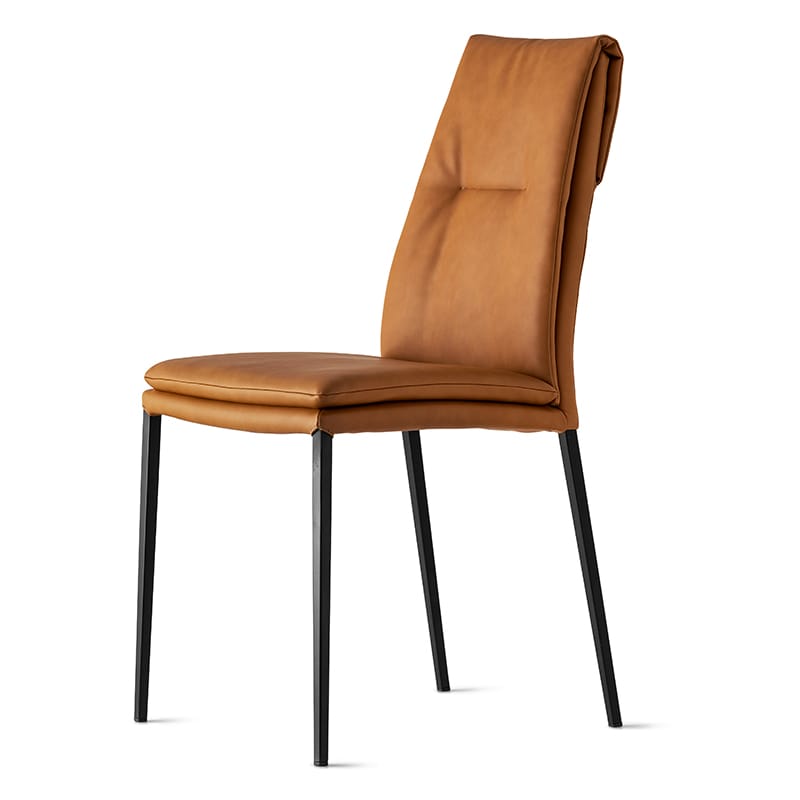 Calligaris Carmen CS2052 dining chair, detail view
