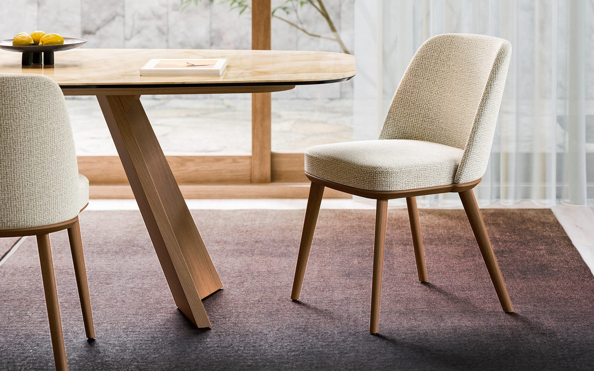 Calligaris Foyer CS1888 dining chair, room setting
