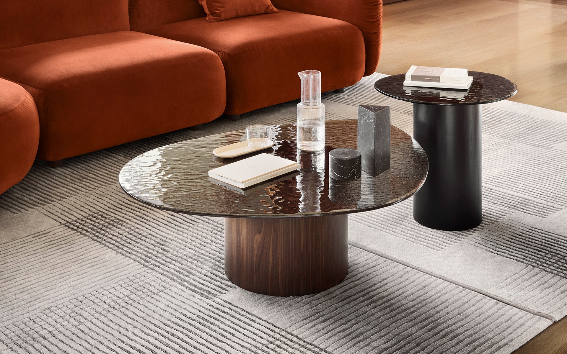 Calligaris Mushroom CS5140-B coffee table, room setting