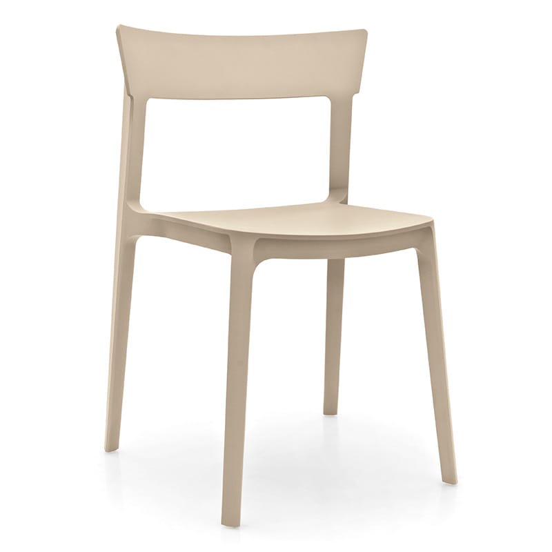 Calligaris Skin CS1391 dining chair, detail view