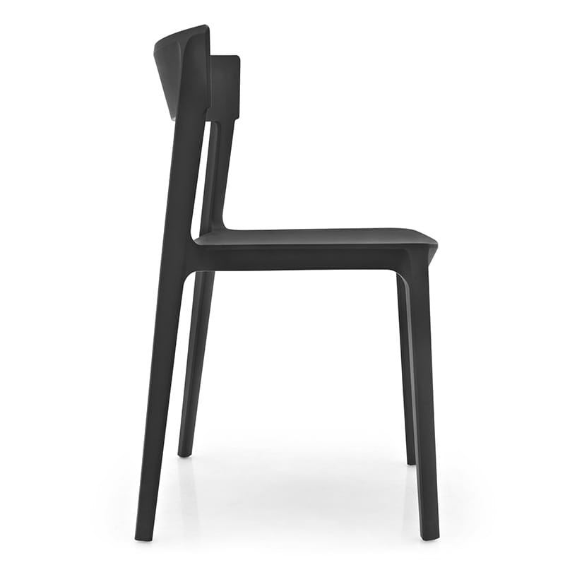 Calligaris Skin CS1391 dining chair, detail view
