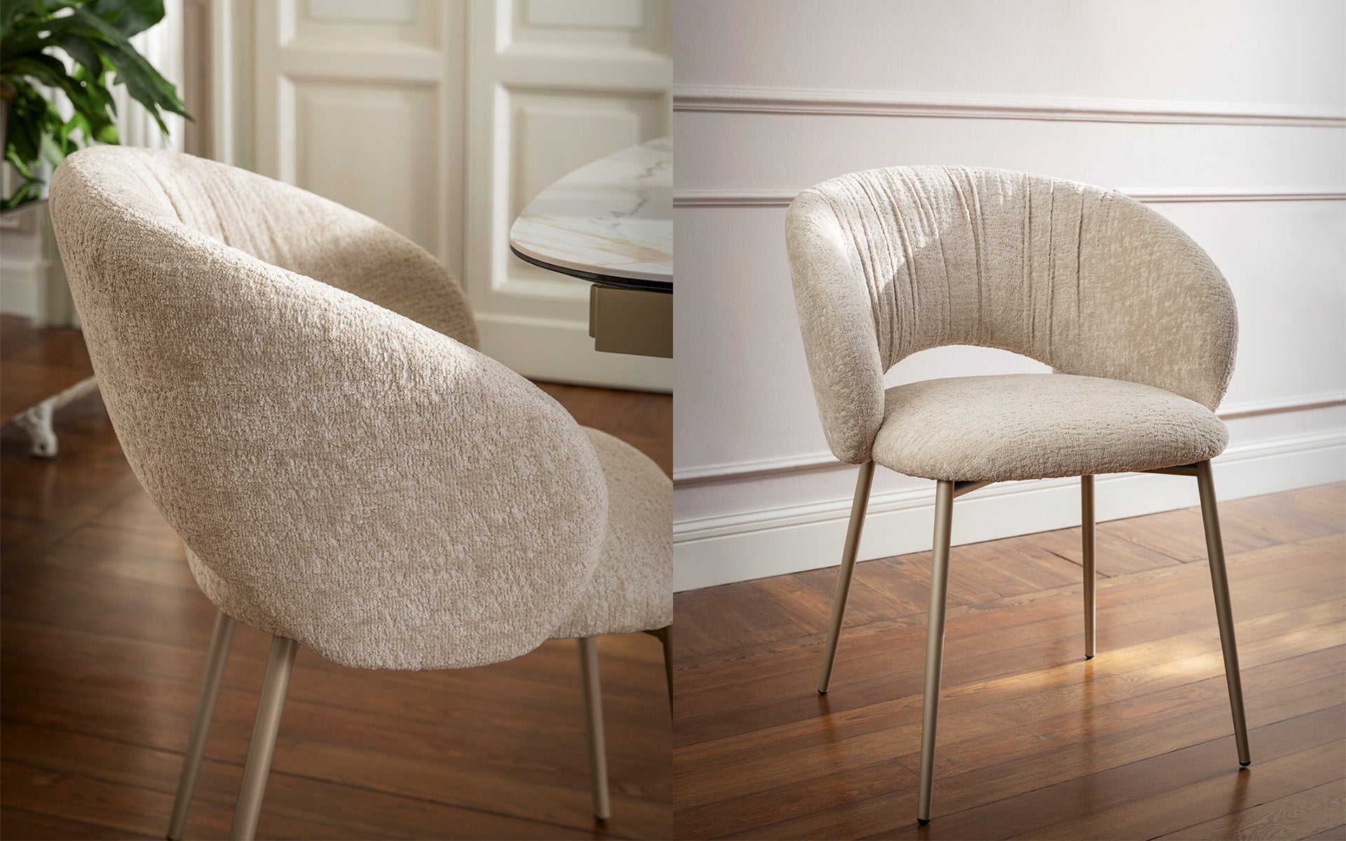 Calligaris Anime CS2210 dining chair, room setting