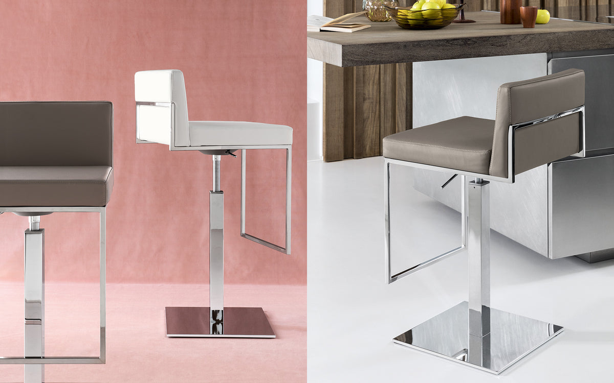 Calligaris Even Plus CS1394 swivel bar stool, room setting