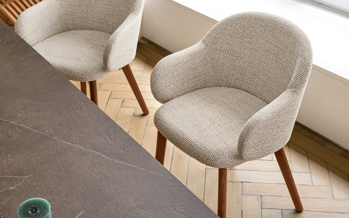 Calligaris Holly Fab CS2206 dining chair, room setting