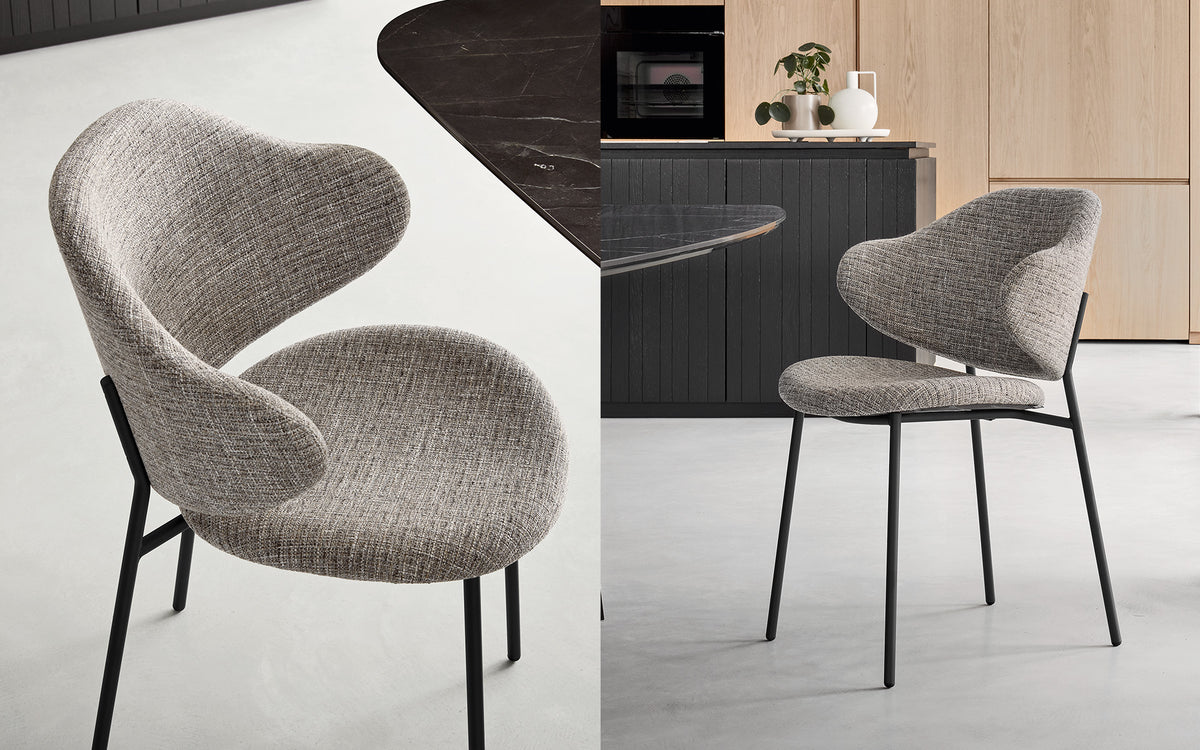 Calligaris Holly CS2037 dining armchair, room setting
