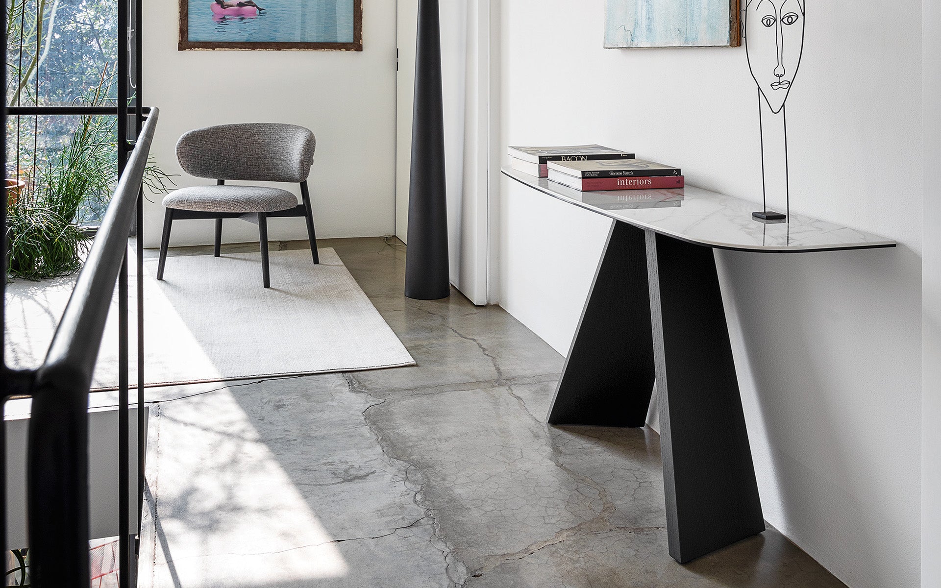 Calligaris Icaro CS5143 console table, room setting