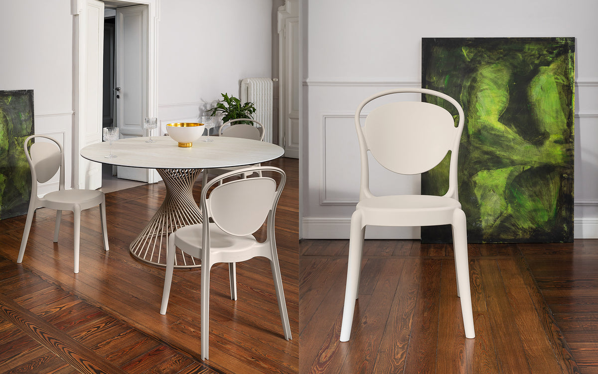 Calligaris Parisienne CS1263 dining chair, room setting