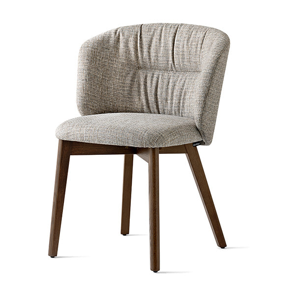 Calligaris Sweel CS2207 dining chair, detail view