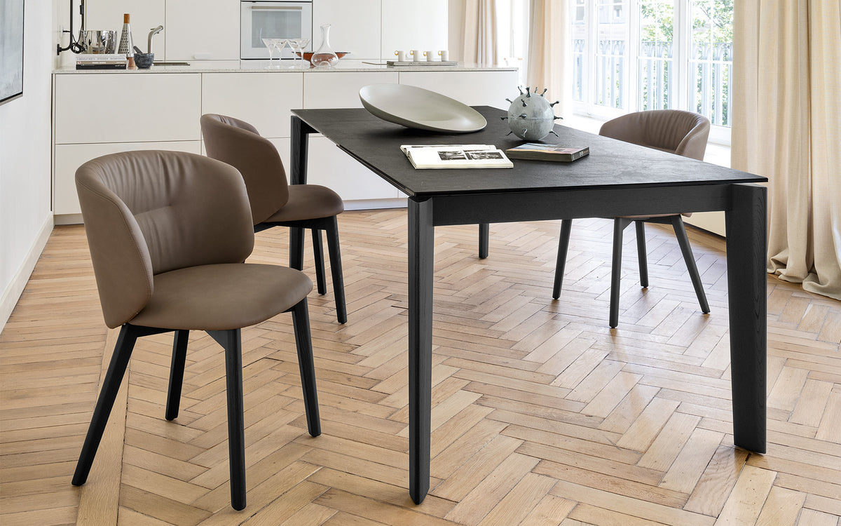 Calligaris Dogma CS4149-R 180 extendable dining table, room setting