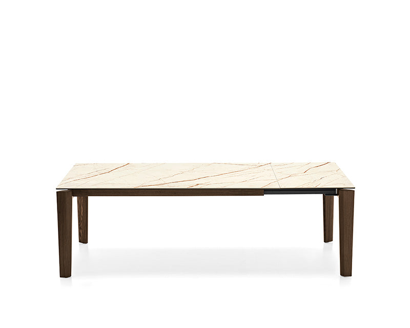 Calligaris Dogma CS4149-R 180 extendable dining table, detail view