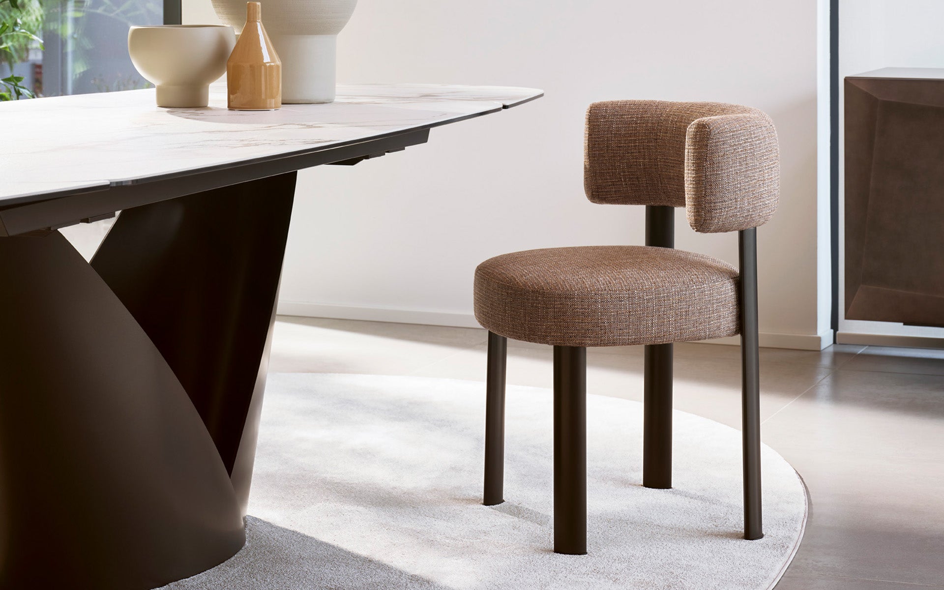 Calligaris Glen CS2242 dining chair, room setting