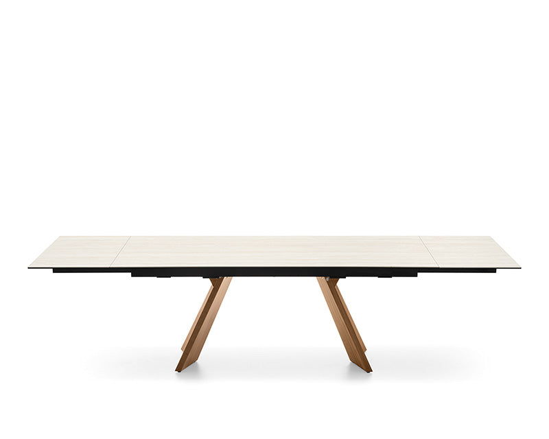Calligaris Icaro CS4114-R 200 extendable dining table, detail view