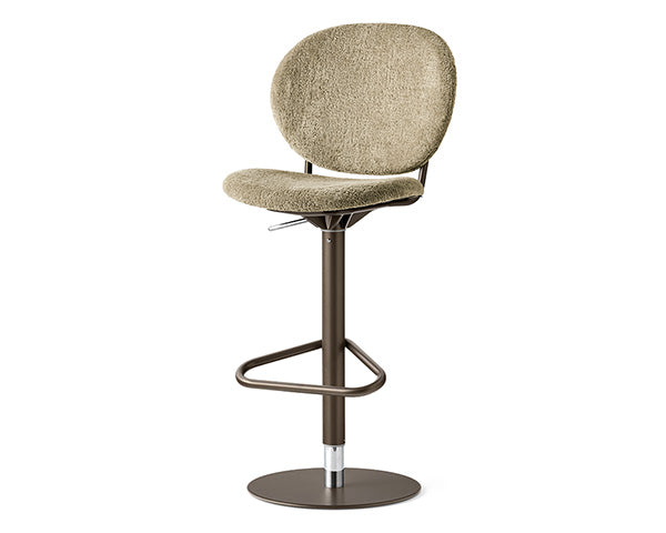 Calligaris Inès CS2228 swivel bar stool, detail view