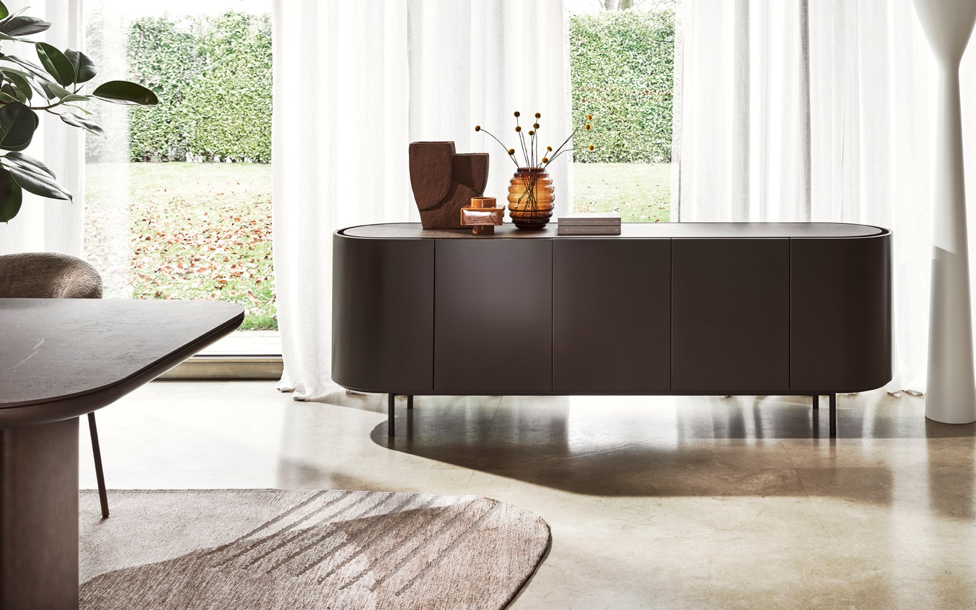 Calligaris Lake CS6076-3 sideboard, room setting