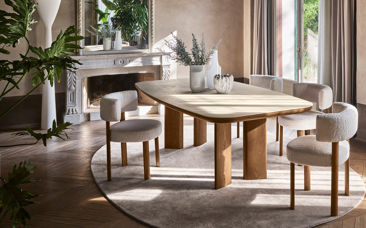 Calligaris Sandy CS4156-FB A 200 dining table, room setting