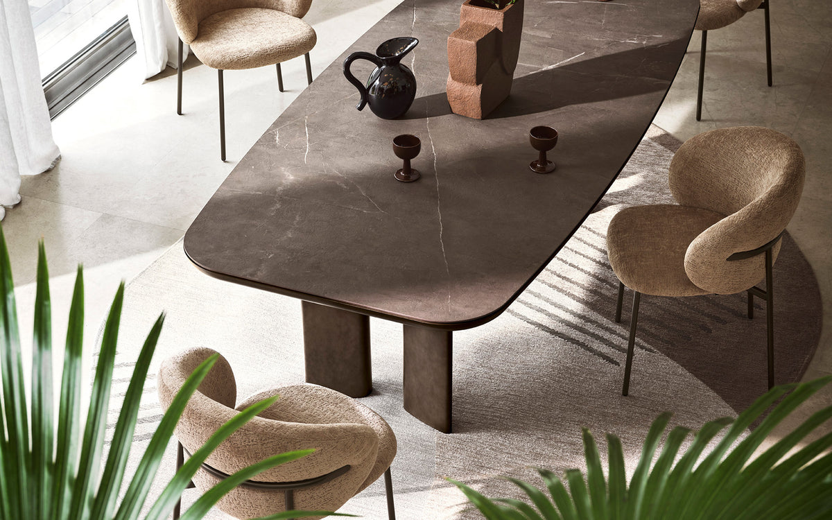Calligaris Sandy CS4156-FB A 200 dining table, room setting