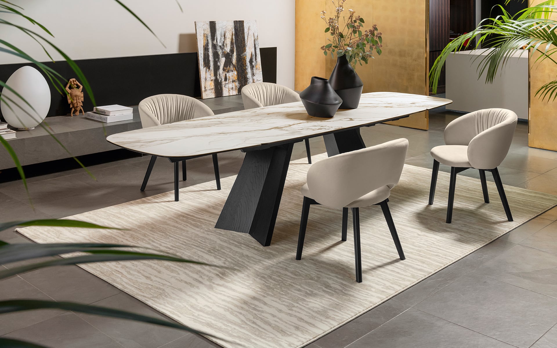 Calligaris Anime CS2247 dining chair, room setting