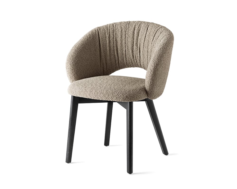 Calligaris Anime CS2247 dining chair, detail view