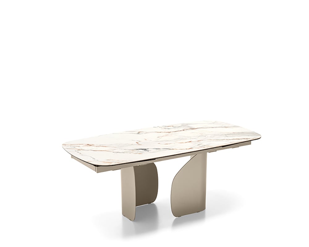 Calligaris Twins CS4153-S 165 extendable dining table, detail view