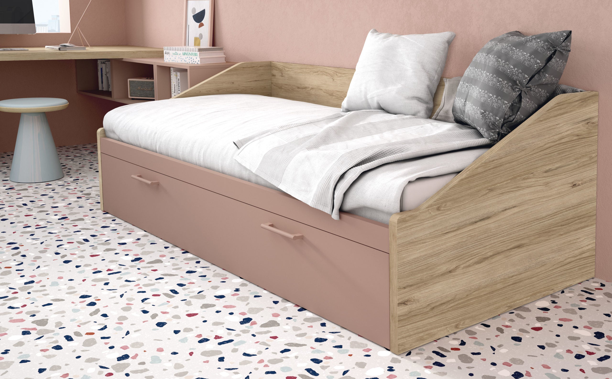 Kids bedroom with Siena pull out bed