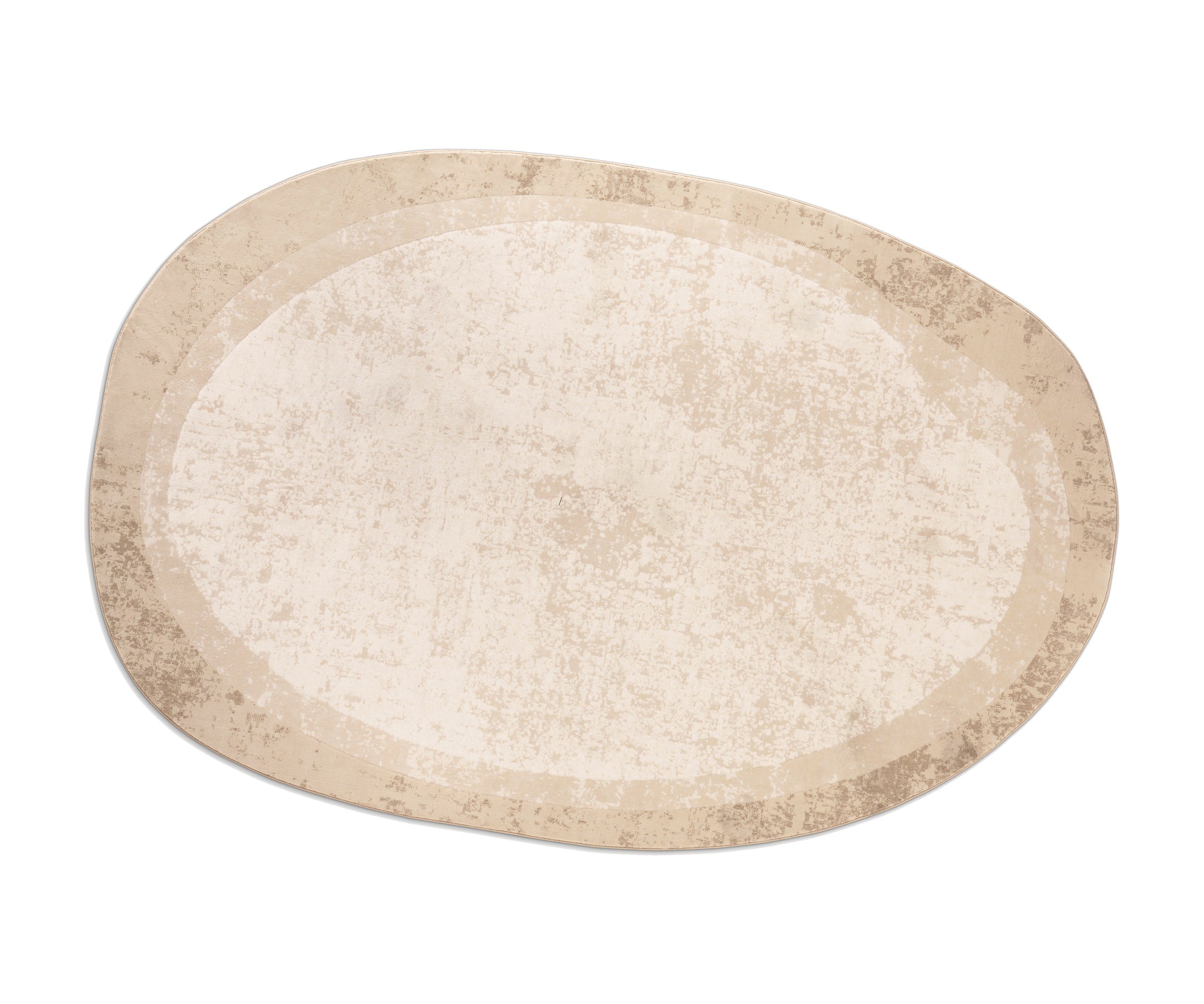 Bean rug by Calligaris, top view