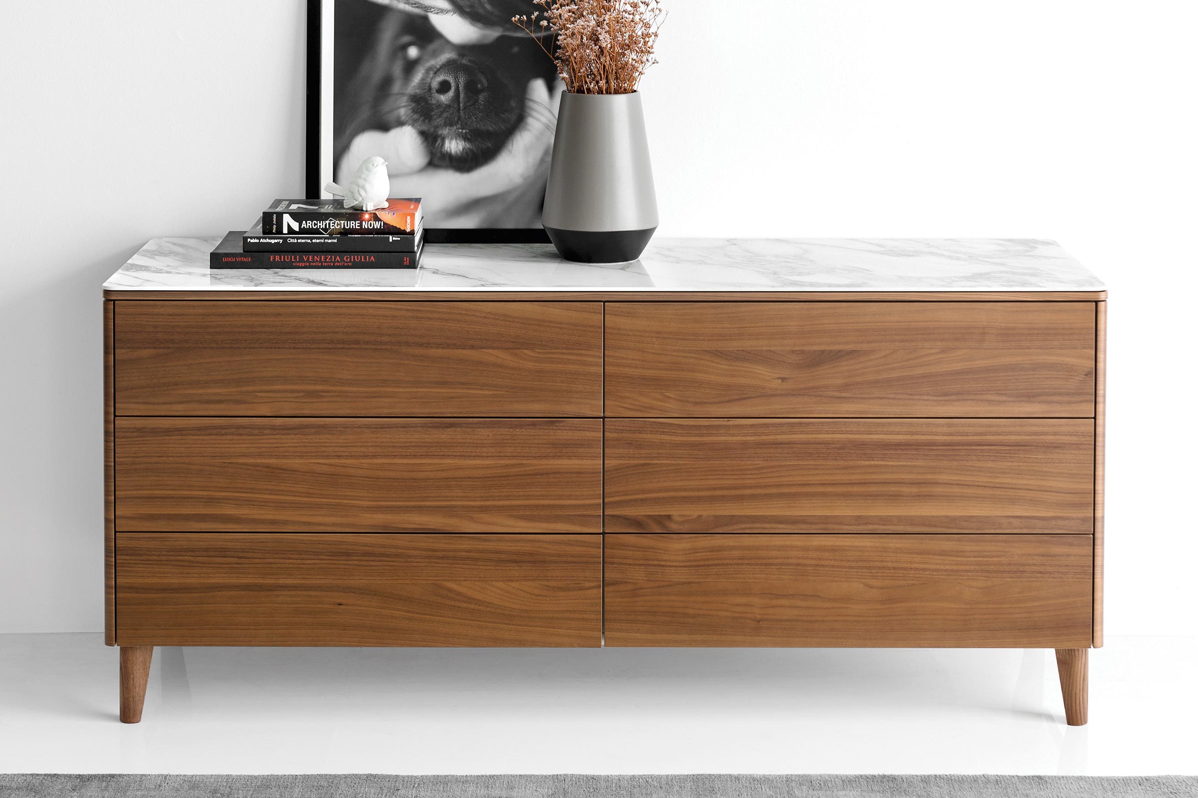 Calligaris Boston CS6046-HZ dresser, room setting
