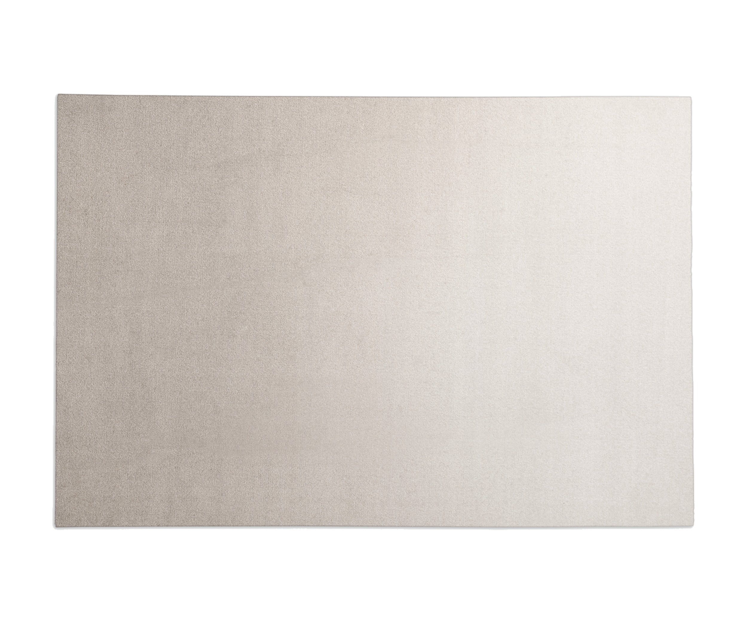 Sky rectangular rug by Calligaris in Taupe, top view